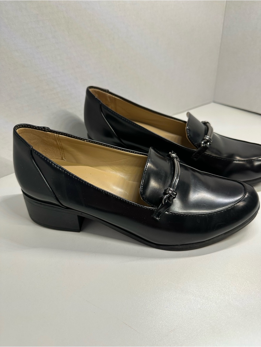 Naturalizer Naples Black Bit Loafers – Size 8.5M